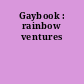 Gaybook : rainbow ventures