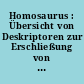 Homosaurus : Übersicht von Deskriptoren zur Erschließung von schwul/lesbischer Information