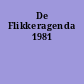 De Flikkeragenda 1981