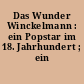 Das Wunder Winckelmann : ein Popstar im 18. Jahrhundert ; ein Lesebuch