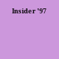 Insider '97