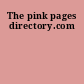 The pink pages directory.com