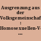 Ausgrenzung aus der Volksgemeinschaft : Homosexuellen-Verfolgung in der NS-Zeit ; mit Informationen über das homosexuelle Leben in Stuttgart bis 1969