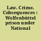 Law. Crime. Cobsequences : Wolfenbüttel prison under National Socialism