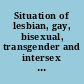 Situation of lesbian, gay, bisexual, transgender and intersex employees in private sector in Turkey : 2018 research