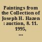 Paintings from the Collection of Joseph H. Hazen : auction, 8. 11. 1995, Sotheby's New York