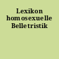 Lexikon homosexuelle Belletristik