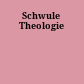 Schwule Theologie