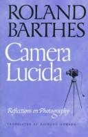 Camera lucida : reflections on photography