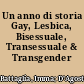 Un anno di storia Gay, Lesbica, Bisessuale, Transessuale & Transgender