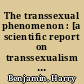 The transsexual phenomenon : [a scientific report on transsexualism and sex conversion in the human male and female]