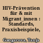 HIV-Prävention für & mit Migrant_innen : Standards, Praxisbeispiele, Grundlagen