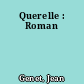 Querelle : Roman