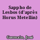 Sappho de Lesbos (d'après Horus Metellin)