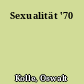 Sexualität '70