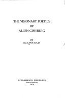 The visionary poetics of Allen Ginsberg