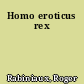 Homo eroticus rex