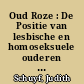 Oud Roze : De Positie van lesbische en homoseksuele ouderen in Nederland