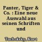 Panter, Tiger & Co. : Eine neue Auswahl aus seinen Schriften und Gedichten
